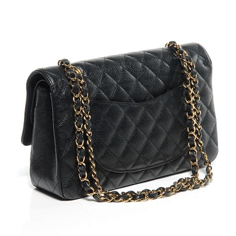 chanel chic caviar flap bag|CHANEL Caviar Quilted Medium Double Flap Black.